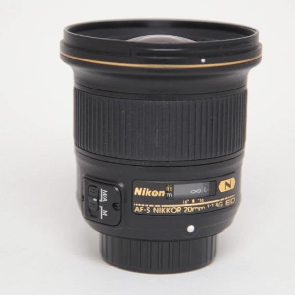 Used Nikon AF-S NIKKOR 20mm Lens f/1.8G ED