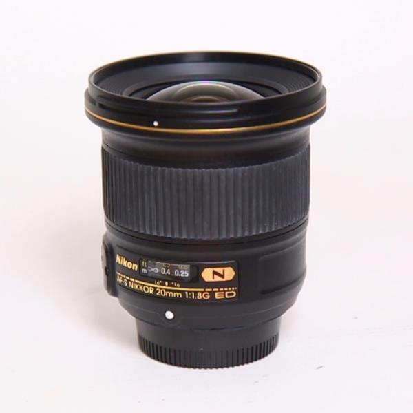 Used Nikon AF-S NIKKOR 20mm Lens f/1.8G ED