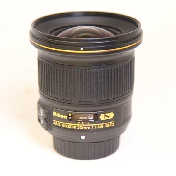 Used Nikon AF-S NIKKOR 20mm Lens f/1.8G ED