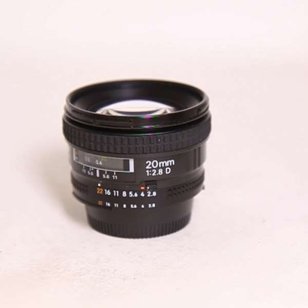 Used Nikon AF NIKKOR 20mm f/2.8D