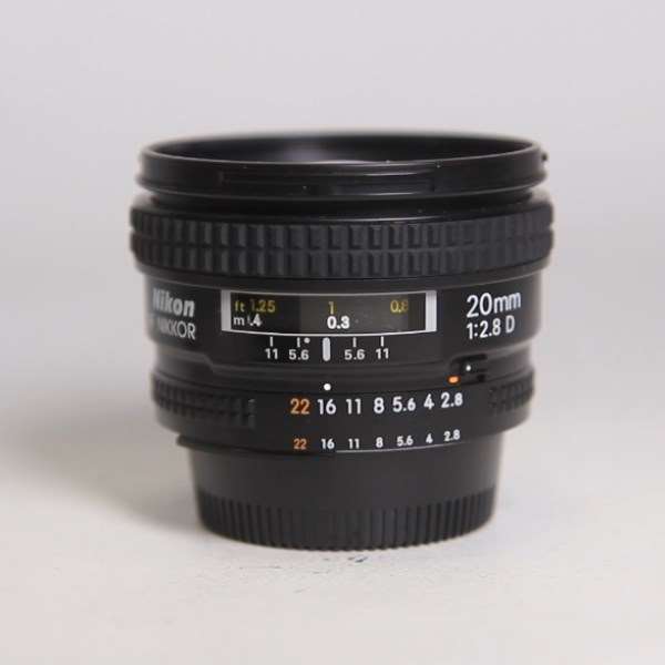 Used Nikon AF NIKKOR 20mm f/2.8D