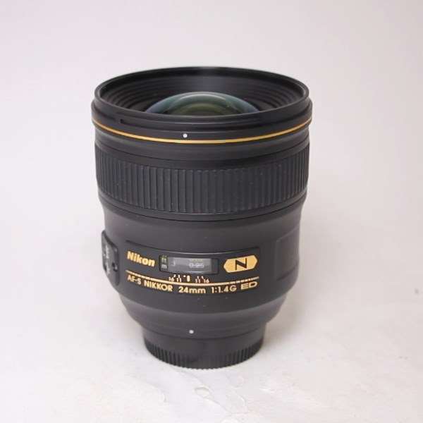 Used Nikon AF-S Nikkor 24mm f/1.8G ED Wide Angle Prime Lens