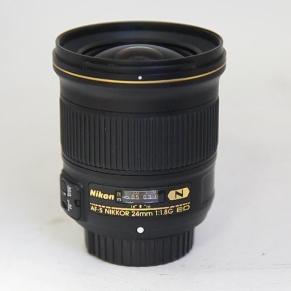 Used Nikon AF-S Nikkor 24mm f/1.8G ED Wide Angle Prime Lens