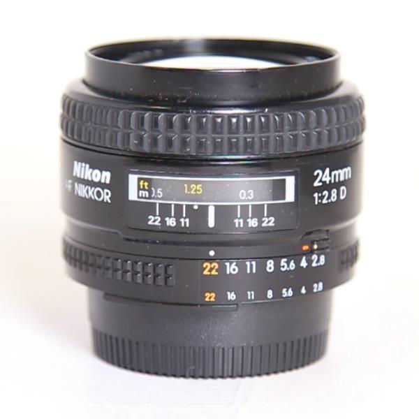 Used Nikon AF NIKKOR 24mm f/2.8D