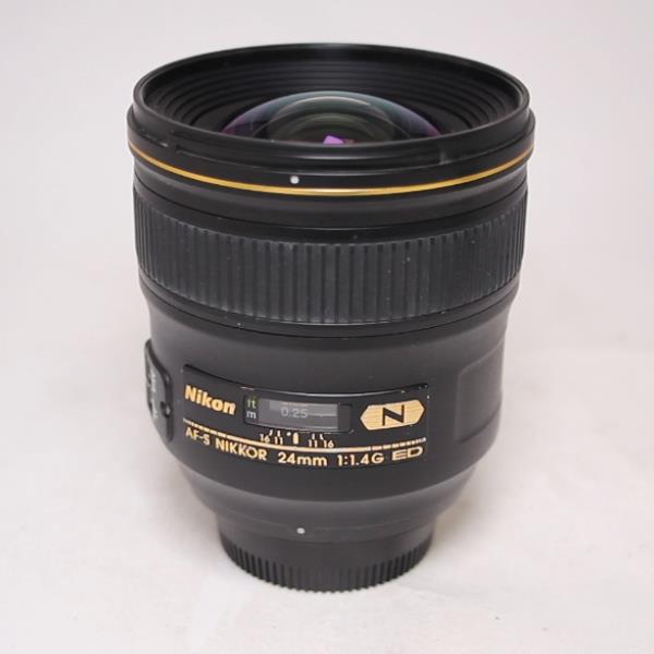Used Nikon AF-S Nikkor 24mm f/1.4G ED Wide Angle Prime Lens