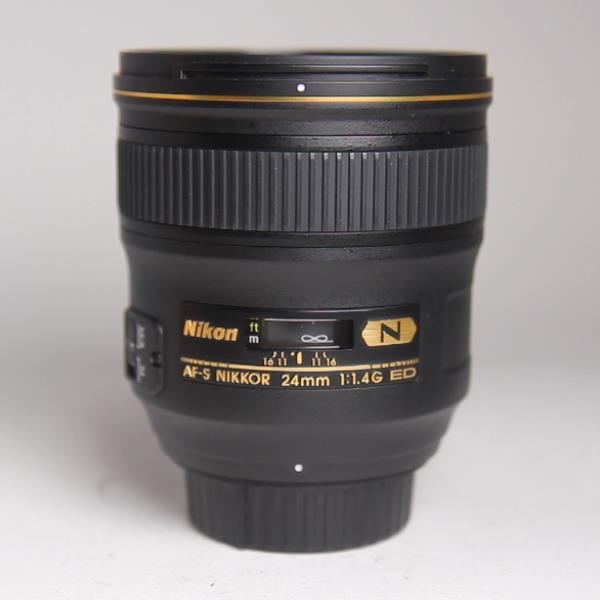 Used Nikon AF-S Nikkor 24mm f/1.4G ED Wide Angle Prime Lens