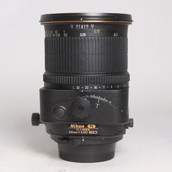 Used Nikon PC-E Nikkor 24mm f/3.5D ED Tilt Shift Lens