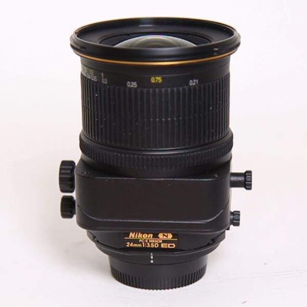 Used Nikon PC-E Nikkor 24mm f/3.5D ED Tilt Shift Lens