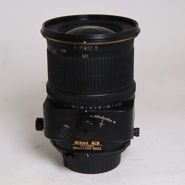 Used Nikon PC-E Nikkor 24mm f/3.5D ED Tilt Shift Lens