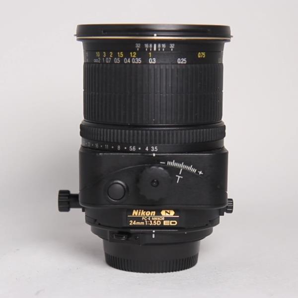 Used Nikon PC-E Nikkor 24mm f/3.5D ED Tilt Shift Lens
