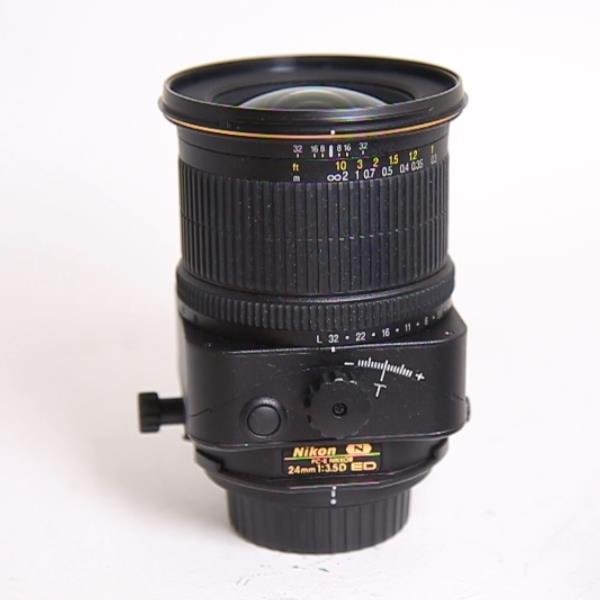 Used Nikon PC-E Nikkor 24mm f/3.5D ED Tilt Shift Lens