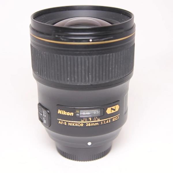 Used Nikon AF-S Nikkor 28mm f/1.4E ED Wide Angle Prime Lens