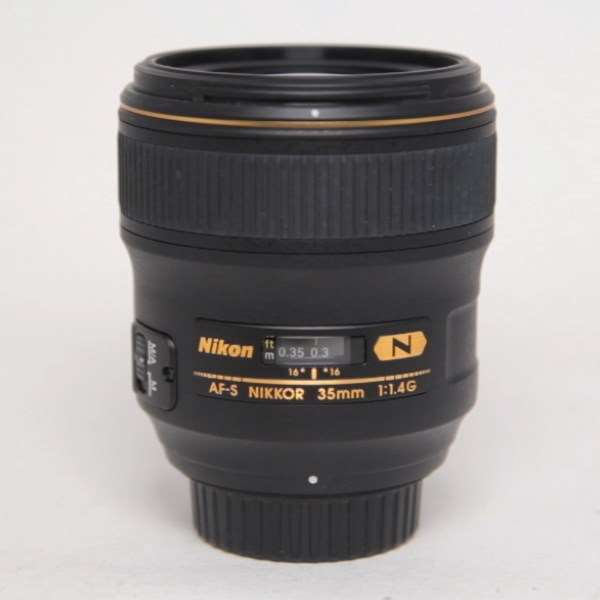 Used Nikon AF-S Nikkor 35mm f/1.4G Standard Prime Lens