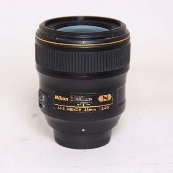Used Nikon AF-S Nikkor 35mm f/1.4G Standard Prime Lens