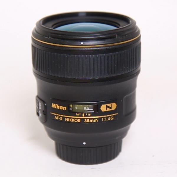 Used Nikon AF-S Nikkor 35mm f/1.4G Standard Prime Lens