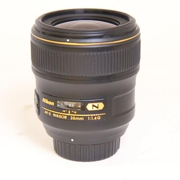 Used Nikon AF-S Nikkor 35mm f/1.4G Standard Prime Lens