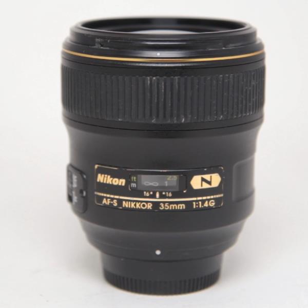 Used Nikon AF-S Nikkor 35mm f/1.4G Standard Prime Lens