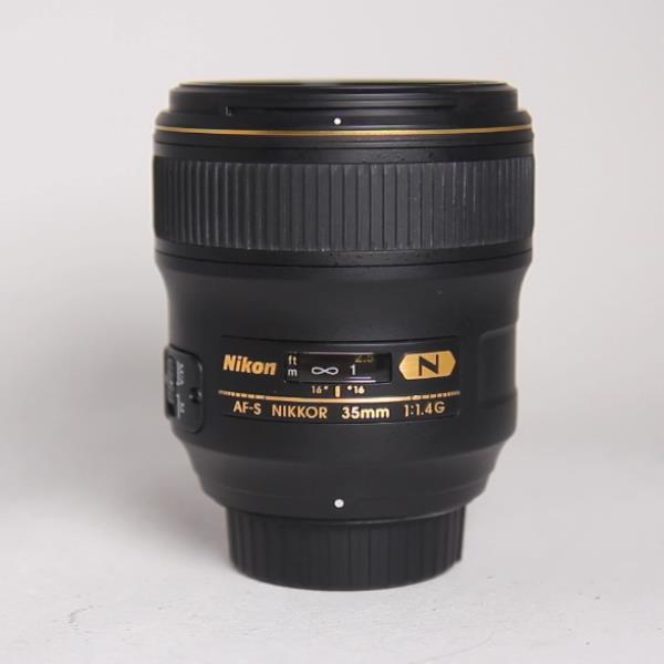Used Nikon AF-S Nikkor 35mm f/1.4G Standard Prime Lens