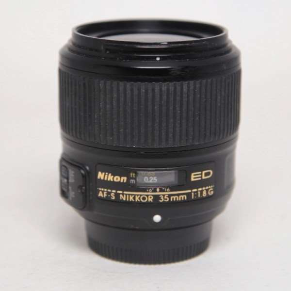 Used Nikon AF-S Nikkor 35mm f/1.8G ED Standard Prime Lens