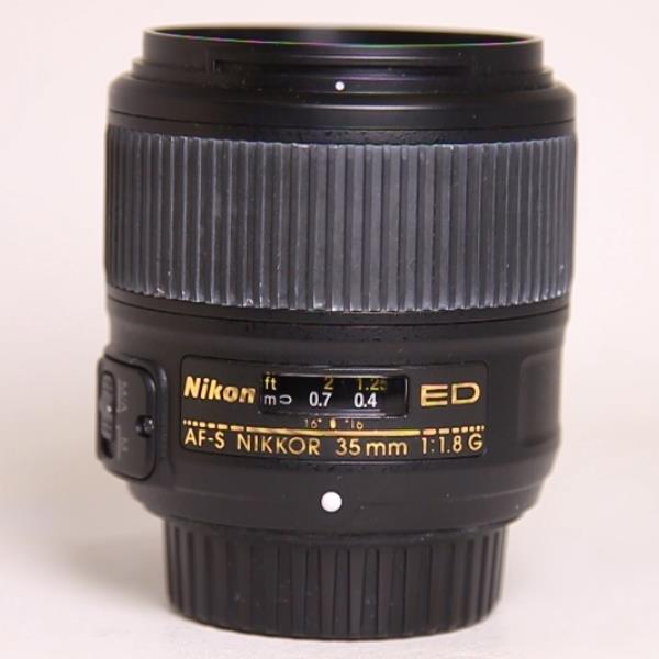 Used Nikon AF-S Nikkor 35mm f/1.8G ED Standard Prime Lens