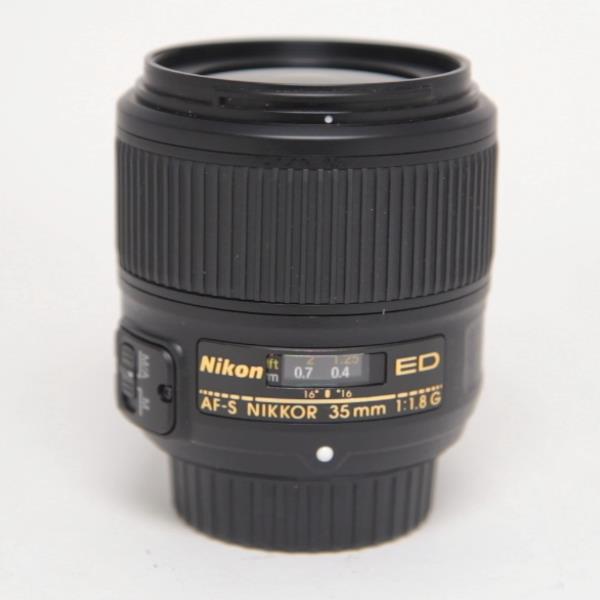 Used Nikon AF-S Nikkor 35mm f/1.8G ED Standard Prime Lens