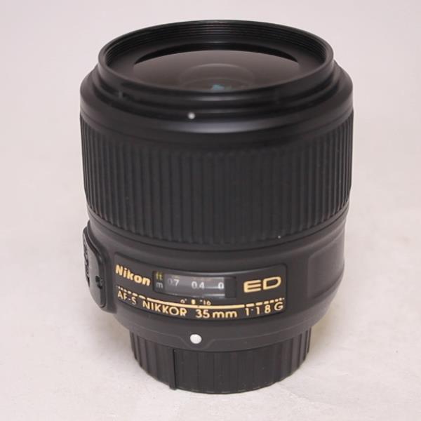 Used Nikon AF-S Nikkor 35mm f/1.8G ED Standard Prime Lens