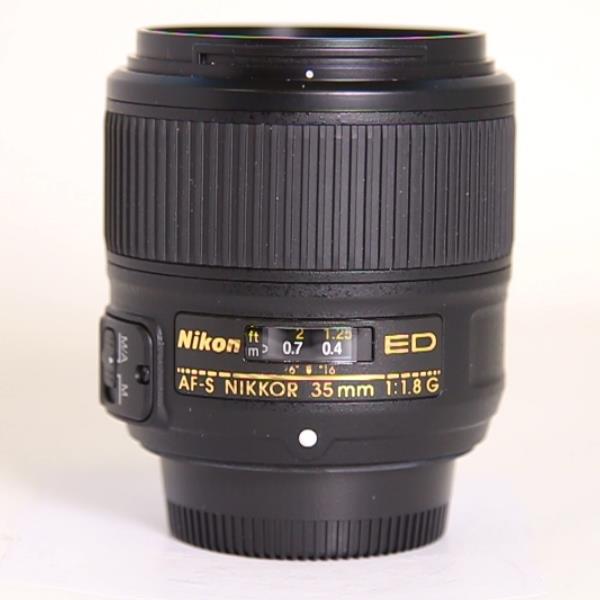 Used Nikon AF-S Nikkor 35mm f/1.8G ED Standard Prime Lens