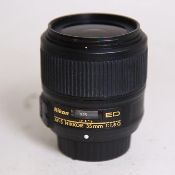 Used Nikon AF-S Nikkor 35mm f/1.8G ED Standard Prime Lens