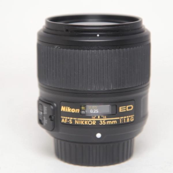 Used Nikon AF-S Nikkor 35mm f/1.8G ED Standard Prime Lens