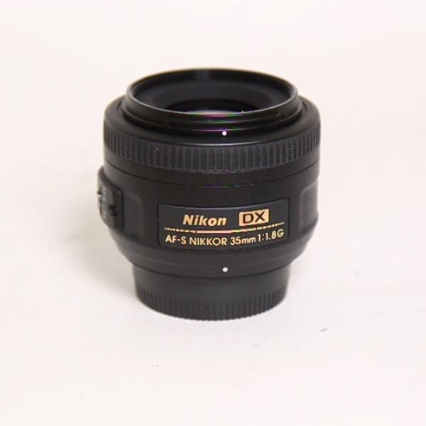 Used Nikon AF-S DX Nikkor 35mm f/1.8G Standard Prime Lens