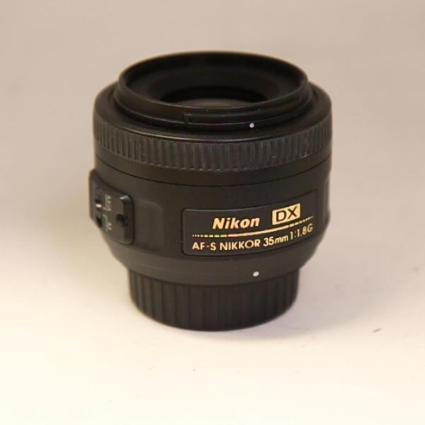 Used Nikon AF-S DX Nikkor 35mm f/1.8G Standard Prime Lens