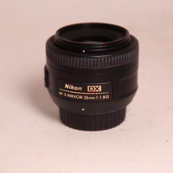 Used Nikon AF-S DX Nikkor 35mm f/1.8G Standard Prime Lens