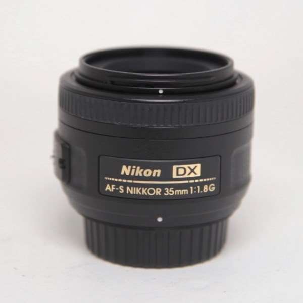 Used Nikon AF-S DX Nikkor 35mm f/1.8G Standard Prime Lens