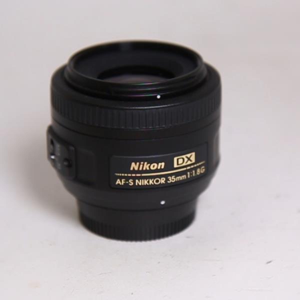 Used Nikon AF-S DX Nikkor 35mm f/1.8G Standard Prime Lens
