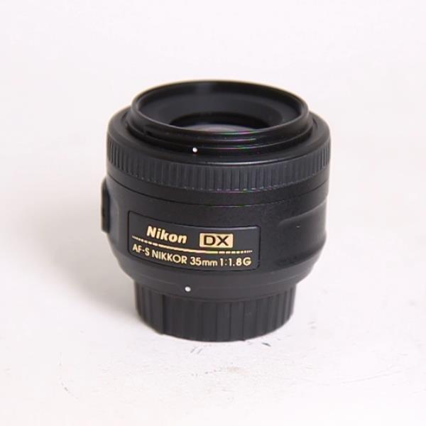 Used Nikon AF-S DX Nikkor 35mm f/1.8G Standard Prime Lens