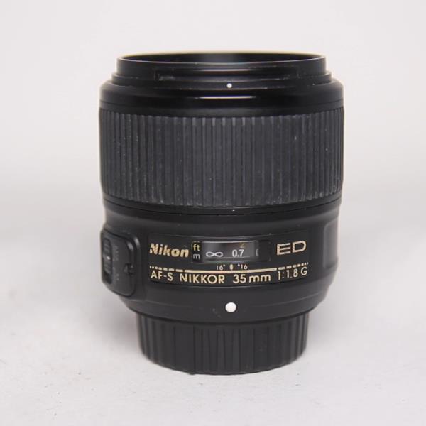 Used Nikon AF-S DX Nikkor 35mm f/1.8G Standard Prime Lens