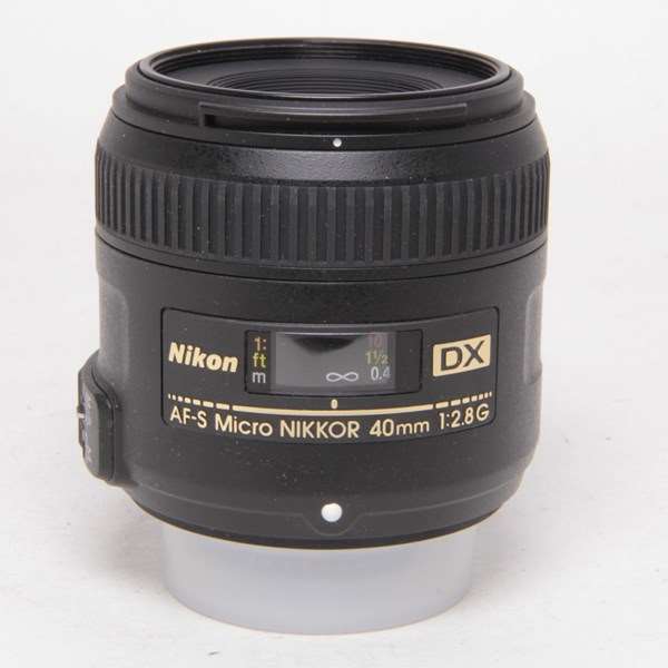 Used Nikon AF-S DX Micro Nikkor 40mm f/2.8G Macro Lens