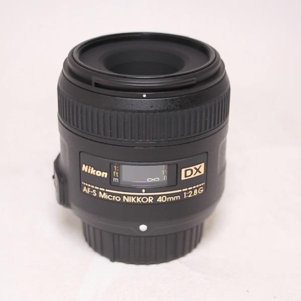 Used Nikon AF-S DX Micro Nikkor 40mm f/2.8G Macro Lens