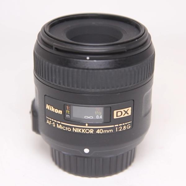 Used Nikon AF-S DX Micro Nikkor 40mm f/2.8G Macro Lens