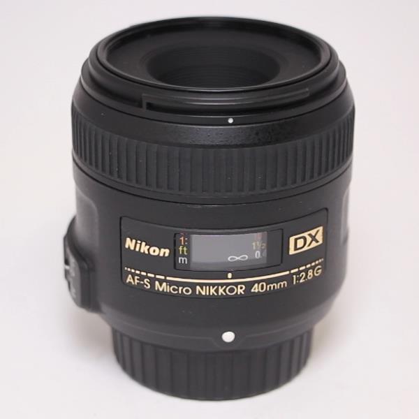 Used Nikon AF-S DX Micro Nikkor 40mm f/2.8G Macro Lens