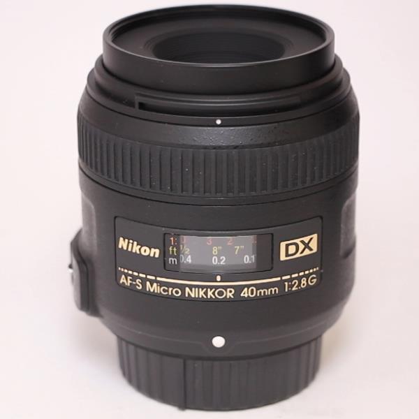 Used Nikon AF-S DX Micro Nikkor 40mm f/2.8G Macro Lens