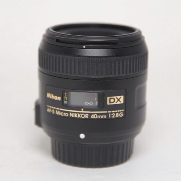 Used Nikon AF-S DX Micro Nikkor 40mm f/2.8G Macro Lens