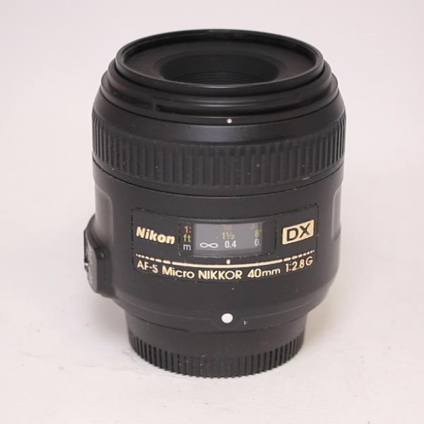 Used Nikon AF-S DX Micro Nikkor 40mm f/2.8G Macro Lens
