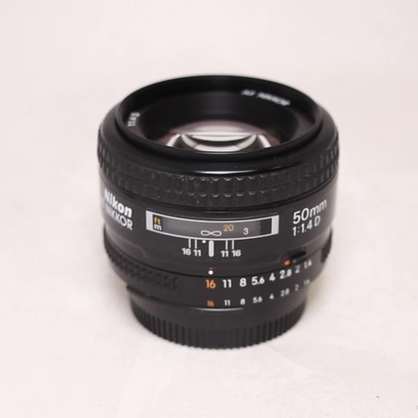 Used Nikon AF Nikkor 50mm f/1.4D Standard Prime Lens