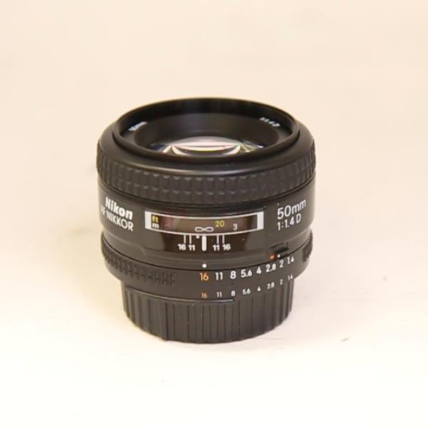 Used Nikon AF Nikkor 50mm f/1.4D Standard Prime Lens
