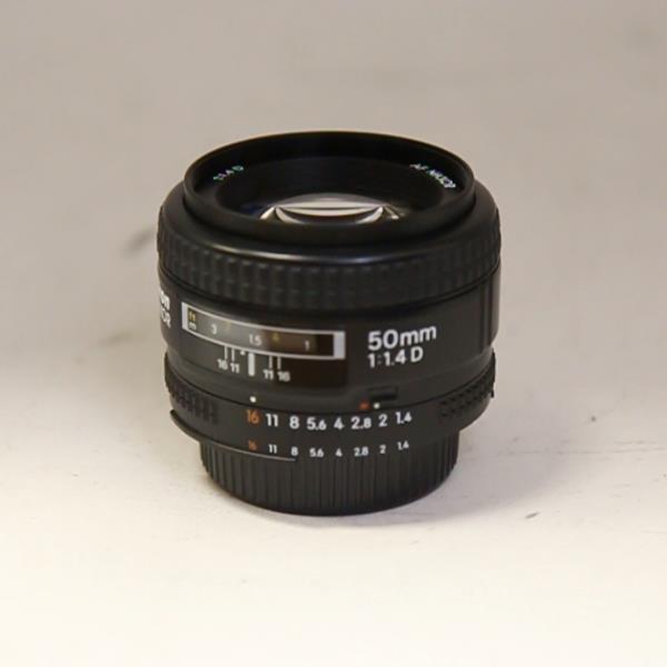 Used Nikon AF Nikkor 50mm f/1.4D Standard Prime Lens