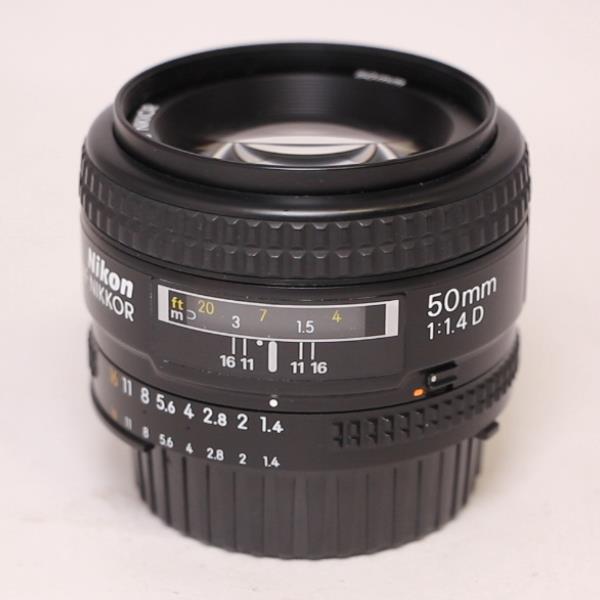 Used Nikon AF Nikkor 50mm f/1.4D Standard Prime Lens