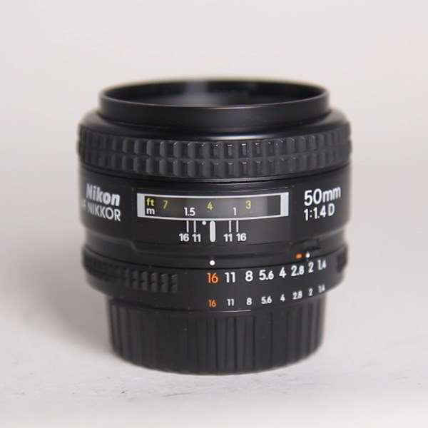 Used Nikon AF Nikkor 50mm f/1.4D Standard Prime Lens