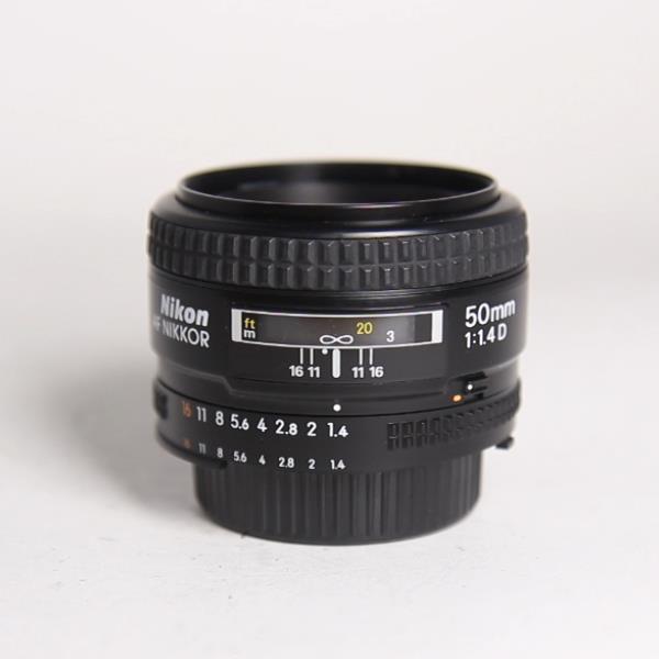 Used Nikon AF Nikkor 50mm f/1.4D Standard Prime Lens