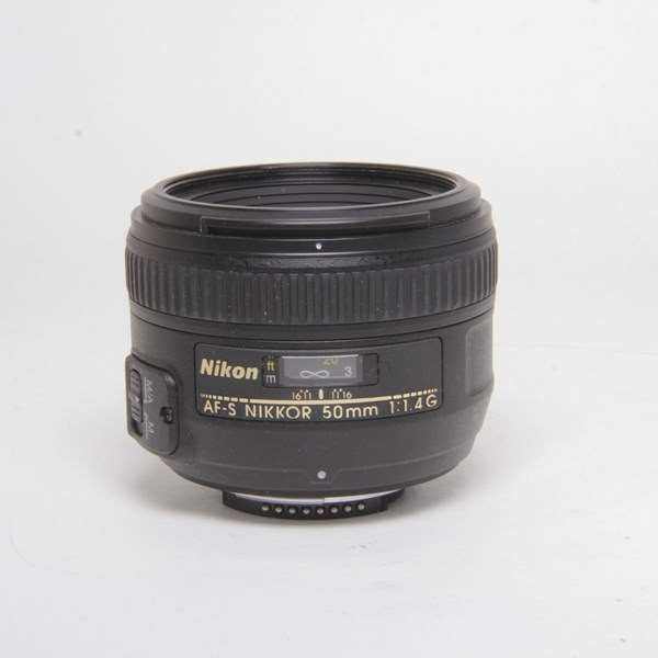 Used Nikon AF-S Nikkor 50mm f/1.4G Standard Prime Lens